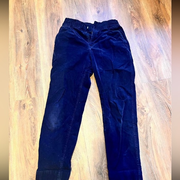 Navy Blue Corduroy Pants - Picture 1 of 2